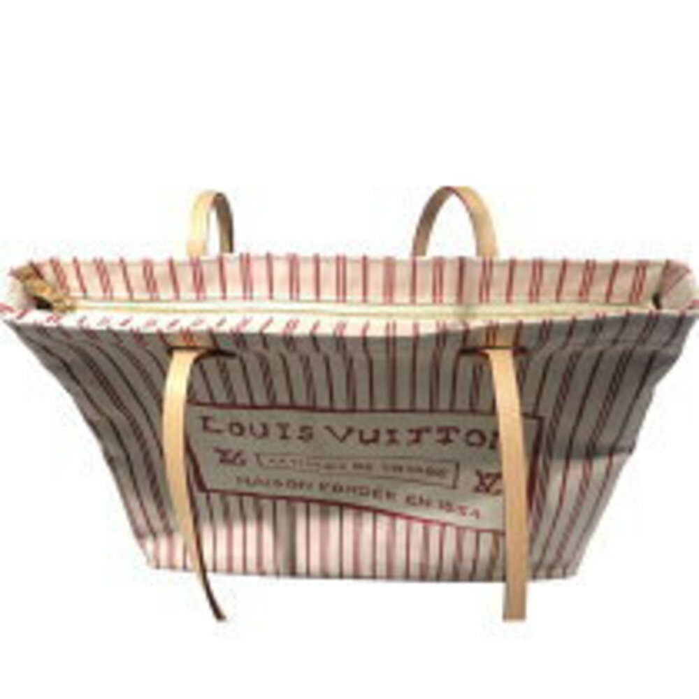 Louis Vuitton It Canvas Tote Beige Bag Plum Carry Tan - Picture 8 of 11